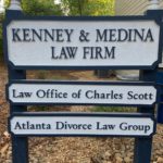 Kennedy and Medina Law Firm sign