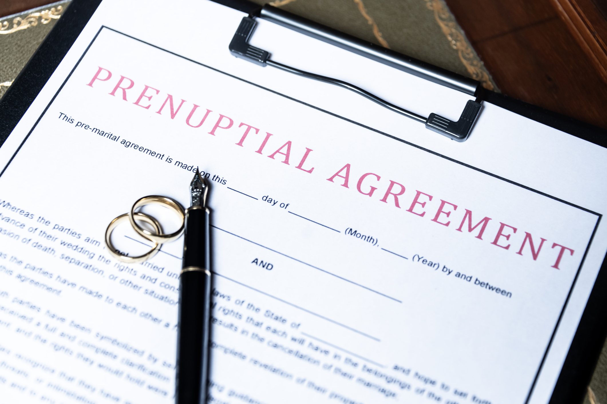 Prenups & Postnups
